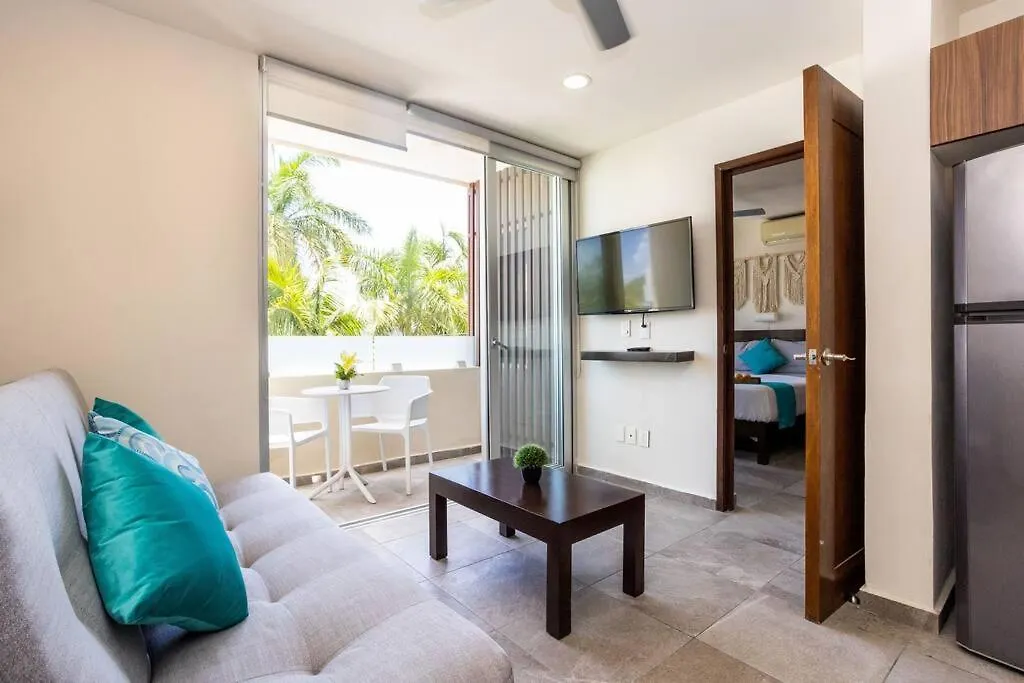 Suite De Lujo 1 Hab. Depto. 202 Playa del Carmen 0*,  Mexico